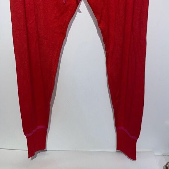 Josie Natori Women's Salsa Retreat Pull-on Drawstring Rib Knit Pants Large NWT - Picture 3 of 11